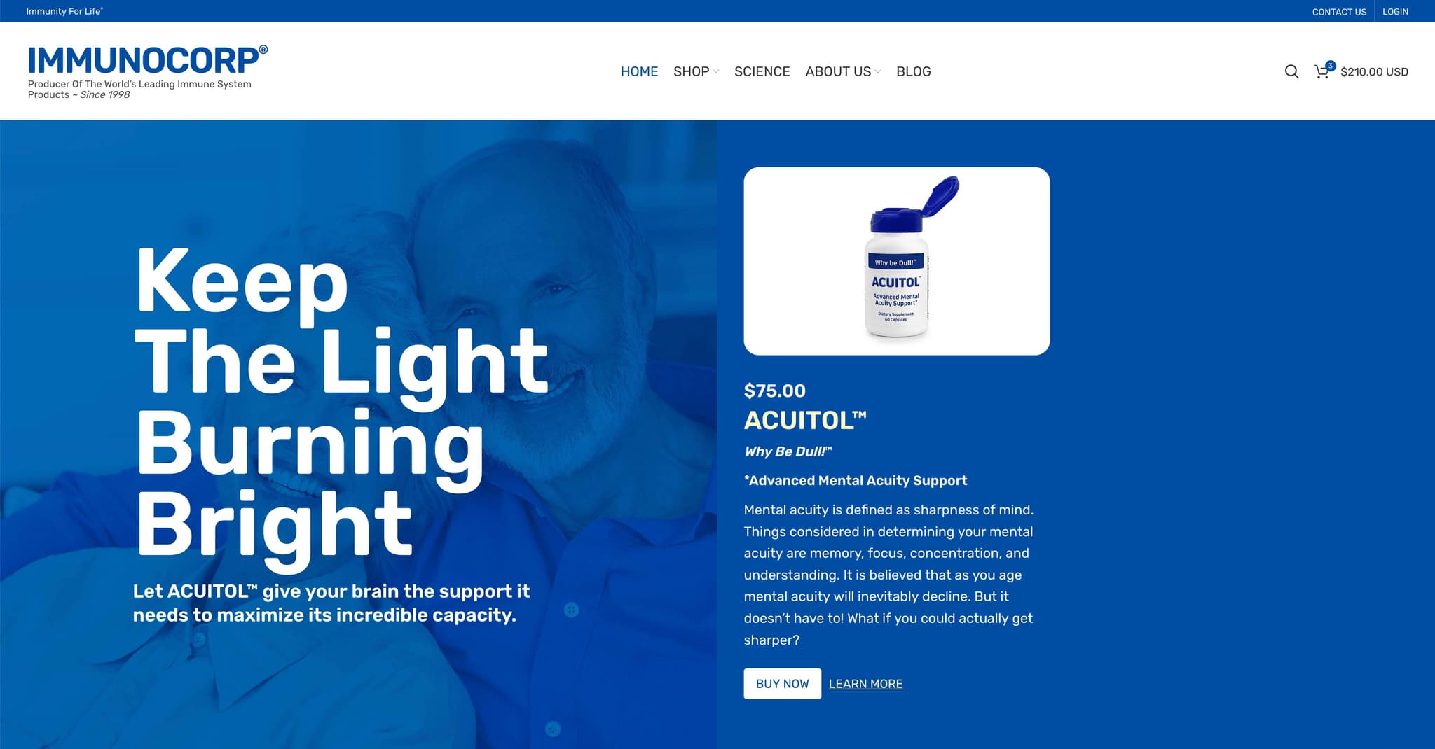 Immunocorp® Home Page