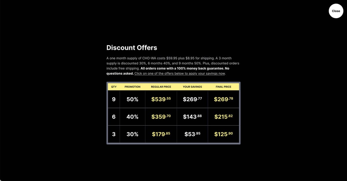 Special Offers