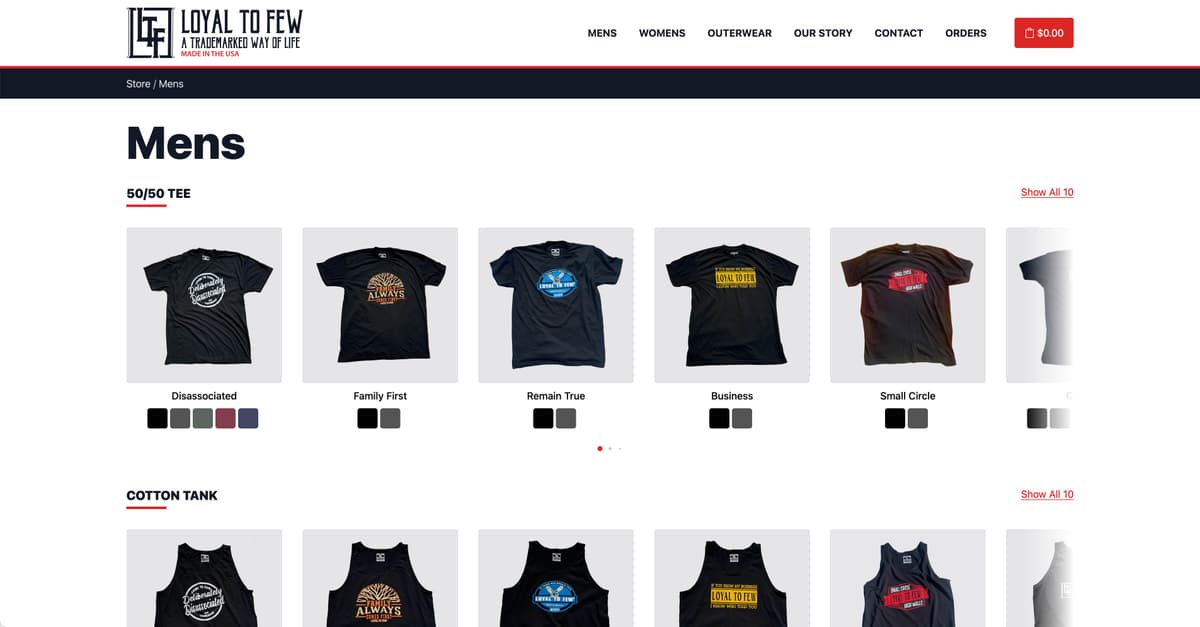 Category Page